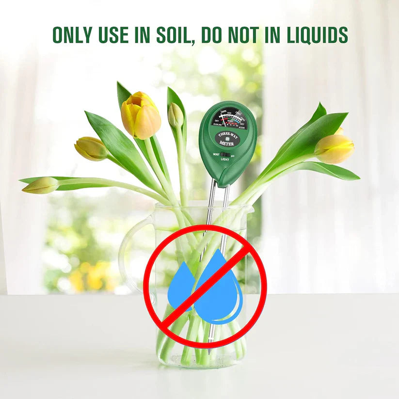 VitaSoilzy™ 3-in-1 Soil Test Meter